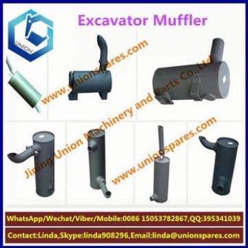 Factory price EX100-3 Exhaust muffler Excavator muffler Construction Machinery Parts Silencer