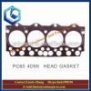 Various excavator 4D95 cylinder head gasket PC60 PC200-5 PC300-6 HD800/900 E320 EX200-2 engine parts #5 small image