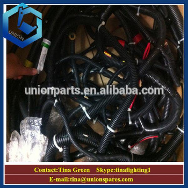 PC400-7 excavator wiring harness 208-06-71511 208-06-71113 #5 image